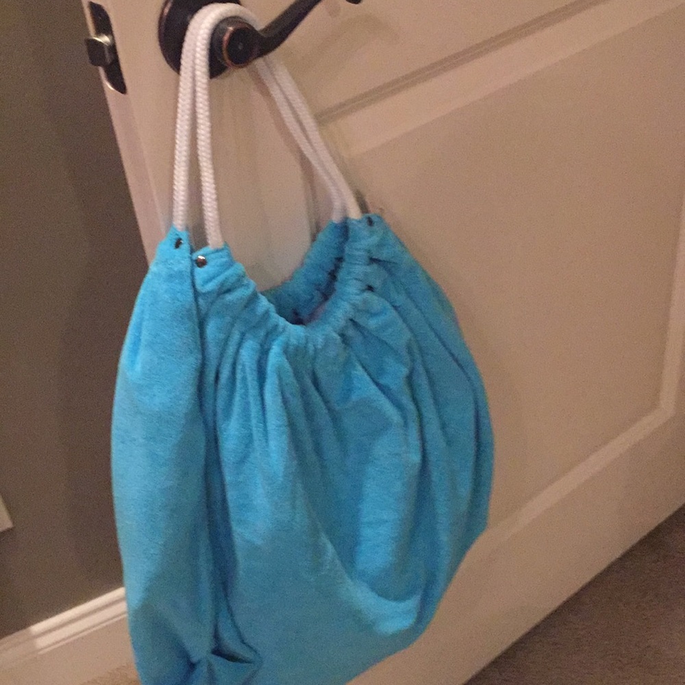 Talbots Terry Beach Bag. NWT